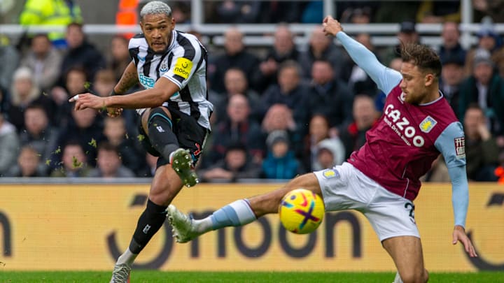 Brasileiro Joelinton marcou para o Newcastle em goleada
