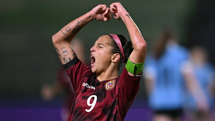 Deyna Castellanos debutó con la selección absoluta de Venezuela en 2014