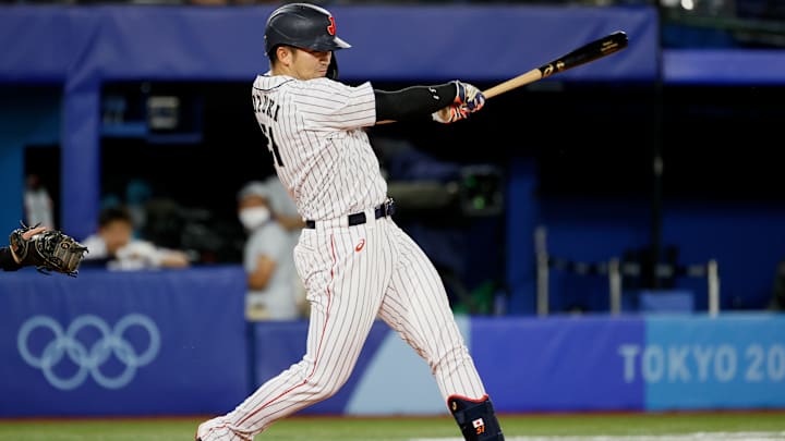 United States v Japan - Baseball Gold Medal Game - Olympics: Day 15