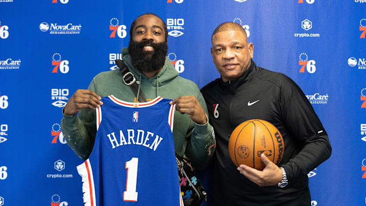 James Harden, Doc Rivers, Philadelphia 76ers