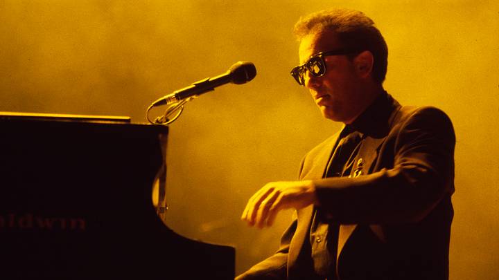 Billy Joel performs at Nassau Coliseum. Billy Joel performs at Nassau Coliseum.