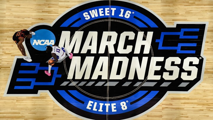 Mar 27, 2025; San Francisco, CA, USA; Florida Gators guard Denzel Aberdeen (11) dribbles against Maryland Terrapins forward Jordan Geronimo (22) in the second half during a West Regional semifinal of the 2025 NCAA tournament at Chase Center. Mandatory Credit: Eakin Howard-Imagn Images