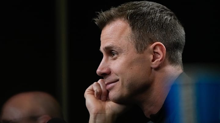 Duke basketball head coach Jon Scheyer