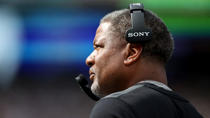 NY Jets defensive coordinator Steve Wilks
