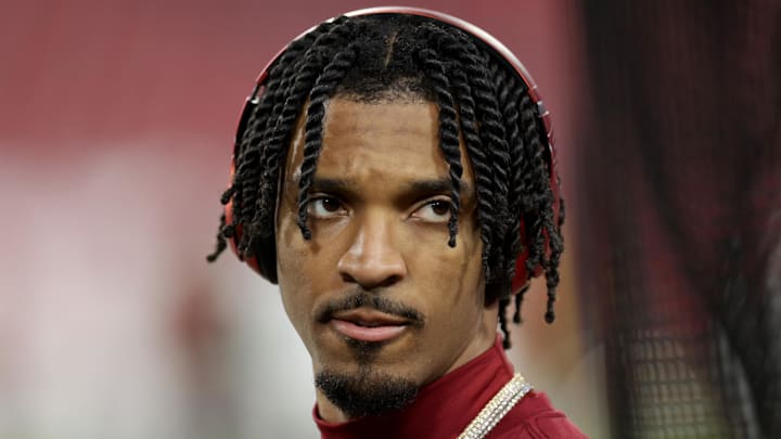 Washington Commanders quarterback Jayden Daniels Washington Commanders quarterback Jayden Daniels