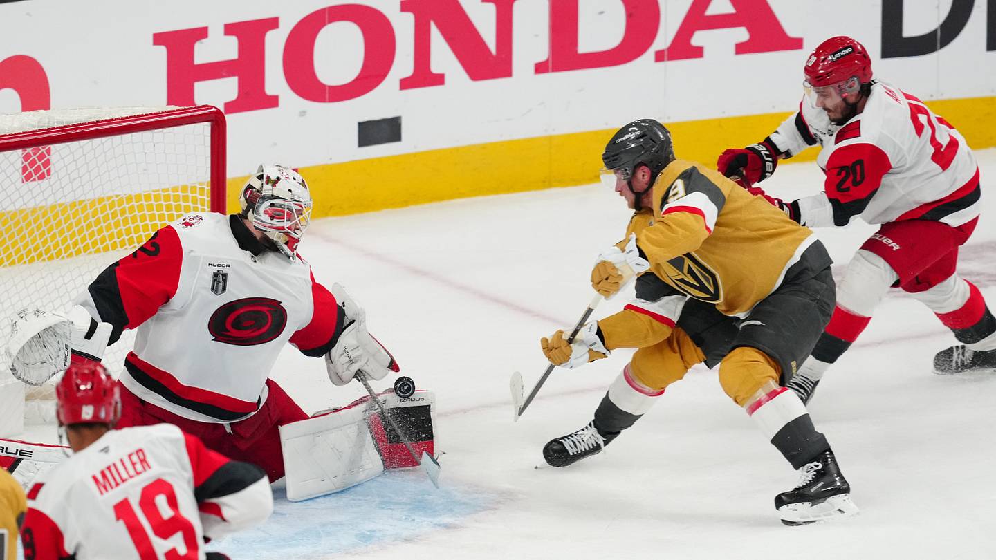 The captain puts the Hurricanes on his back, scores twice to tie the series in Game 4