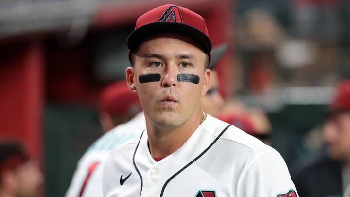Aug 4, 2026; Phoenix, Arizona, USA; Arizona Diamondbacks outfielder Lars Nootbaar against the San Diego Padres at Chase Field. Mandatory Credit: Mark J. Rebilas-Imagn Images Aug 4, 2026; Phoenix, Arizona, USA; Arizona Diamondbacks outfielder Lars Nootbaar against the San Diego Padres at Chase Field. Mandatory Credit: Mark J. Rebilas-Imagn Images