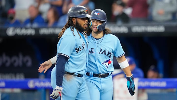 The Athletic offers potential contract extension figures for Bo Bichette  and Vladimir Guerrero Jr.