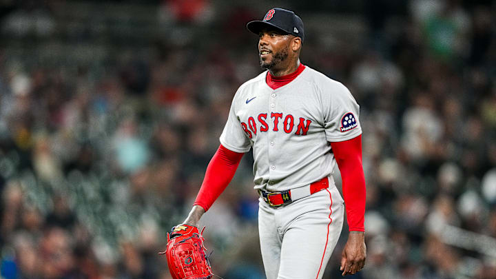 Aroldis Chapman es uno de los jugadores que podría salir de Boston 