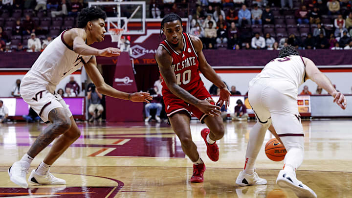 NC State basketball versus Virginia Tech