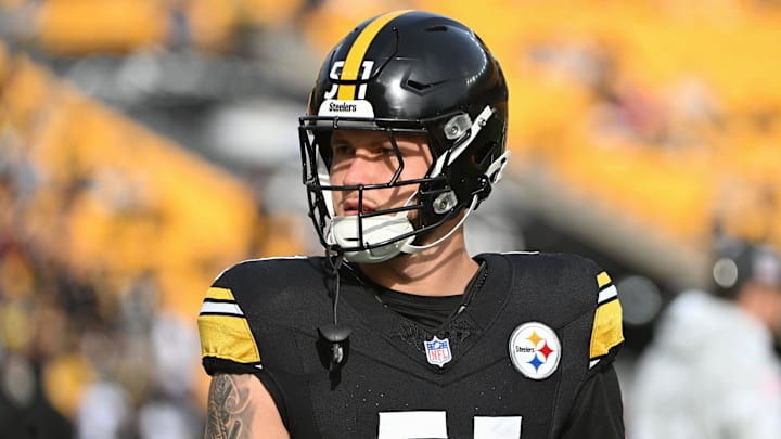 Pittsburgh Steelers linebacker Nick Herbig (51) 