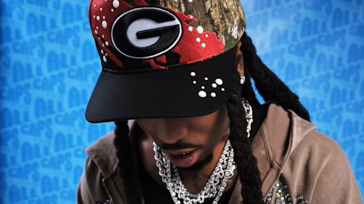 Quavo and Lids have teamed up on a collection for the Georgia Bulldogs. Quavo and Lids have teamed up on a collection for the Georgia Bulldogs.
