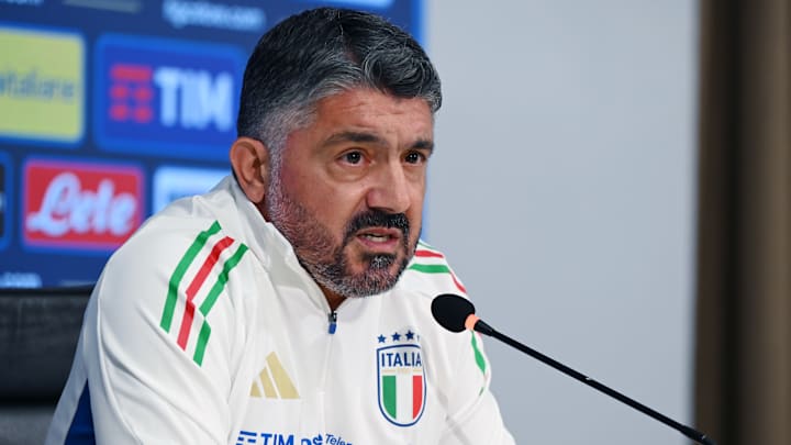 Capitão nos tempos de meio-campista, técnico Gattuso inicia nova trajetória na seleção aos 47 anos Capitão nos tempos de meio-campista, técnico Gattuso inicia nova trajetória na seleção aos 47 anos