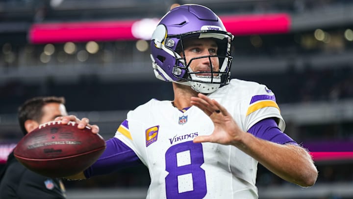 Minnesota Vikings quarterback Kirk Cousins