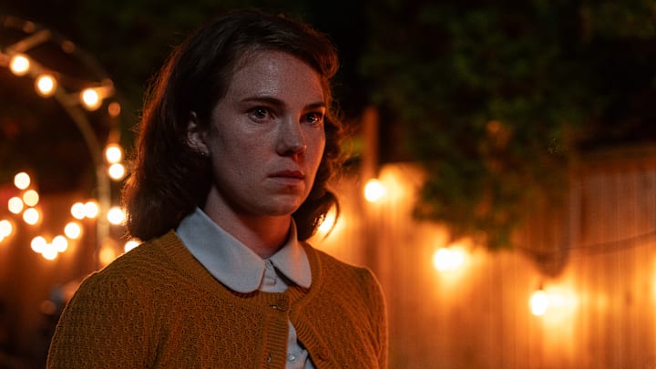 Jess Gabor as Janet Hamilton in School Spirits, episode 3, season 2, streaming on Paramount+, 2025