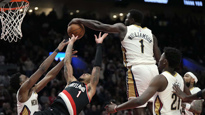 Former Duke basketball forward Zion Williamson