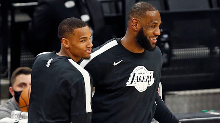 Dejounte Murray, LeBron James