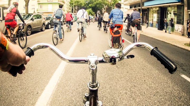 Riding a bike is just like riding a bike.