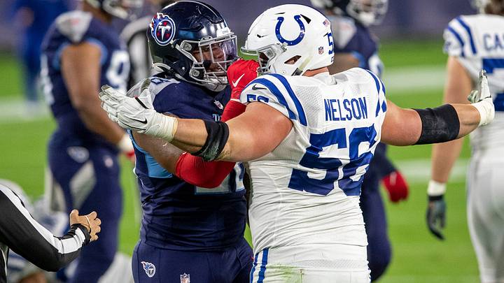 Former Colts guard Quenton Nelson and new Bears defensive tackle Jeffery Simmons are definitely familiar with each other's game. Former Colts guard Quenton Nelson and new Bears defensive tackle Jeffery Simmons are definitely familiar with each other's game.