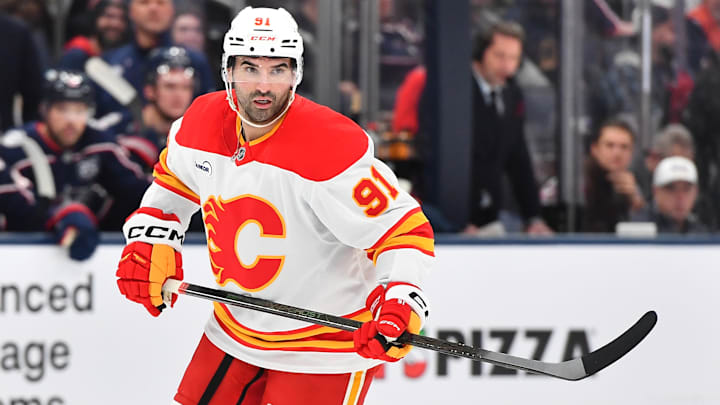 Calgary Flames v Columbus Blue Jackets