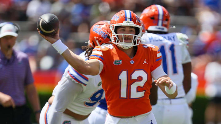 Aaron Philo has competed with Tramell Jones Jr. to be Florida's starting quarterback.