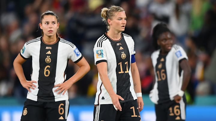 Ratlose Gesichter beim DFB-Team Ratlose Gesichter beim DFB-Team