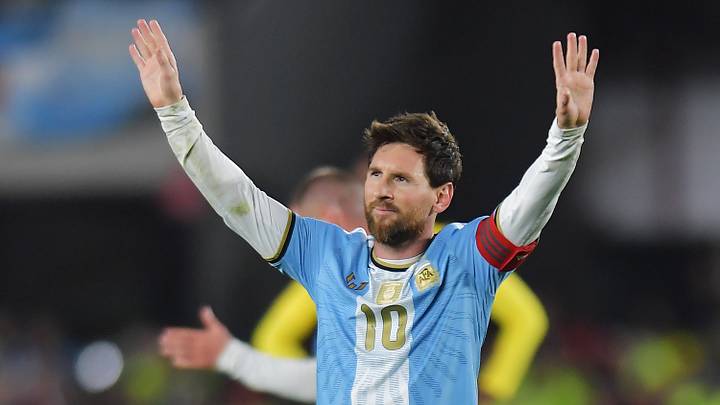 Lionel Messi brilló en su último partido con la Albiceleste