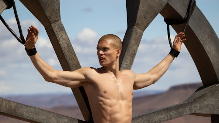 Josha Stradowski (Rand al'Thor) in The Wheel of Time season 2. Image: Prime Video.
