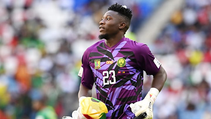 Andre Onana only made one appearance at the World Cup