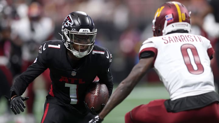 Atlanta Falcons wide receiver Darnell Mooney 