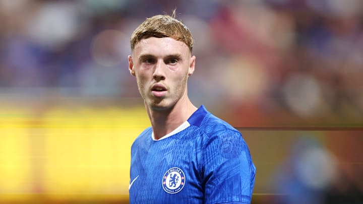 Cole Palmer avec les Blues.