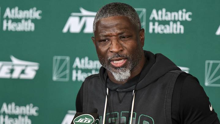 New York Jets head coach Aaron Glenn