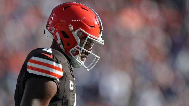 Browns QB Deshaun Watson continued to struggle to live up to the hype in his 2024 debut. 