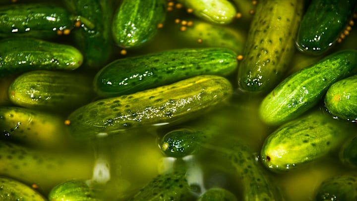 Barrel of pickles