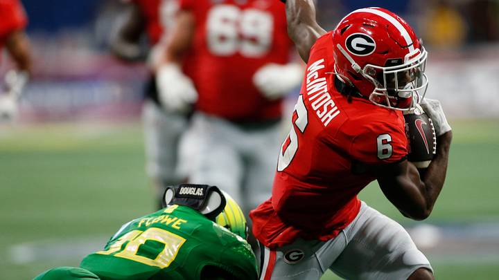 Georgia ran all over Oregon in 2022. The Ducks gave up 571 yards in a 49-3 shellacking at Mercedes-Benz Stadium in Atlanta.
