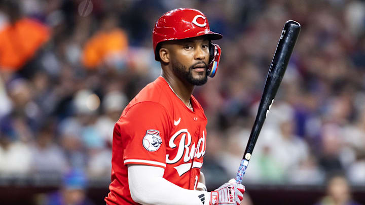 Cincinnati Reds outfielder Miguel Andujar