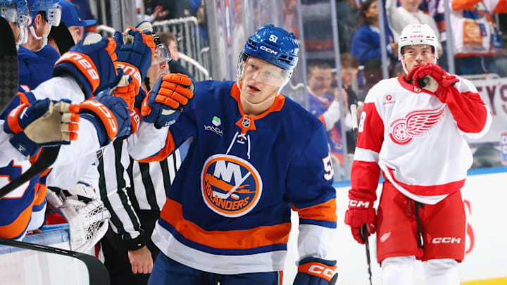 Detroit Red Wings v New York Islanders Detroit Red Wings v New York Islanders