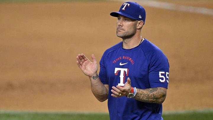 Texas Rangers manager Skip Schumaker.