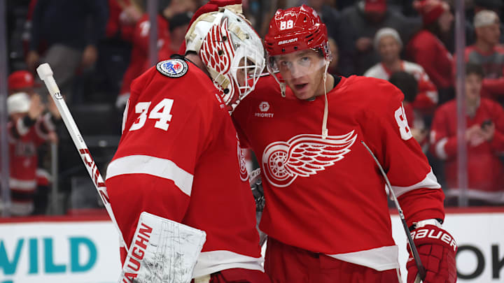 New York Islanders v Detroit Red Wings