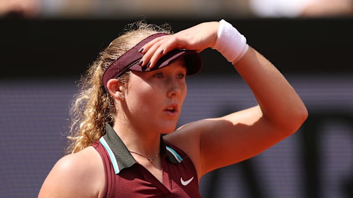 Mirra Andreeva at the French Open