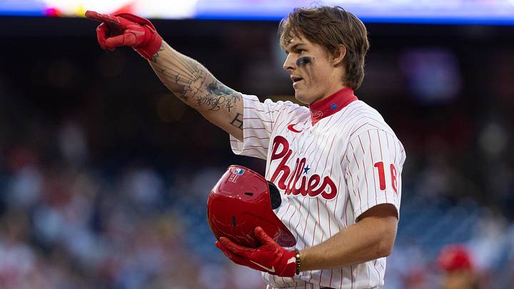Philadelphia Phillies center fielder Mickey Moniak.