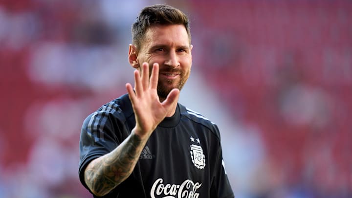 Messi brilló con cinco goles para su selección