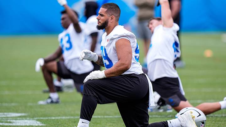 Detroit Lions defensive end Ahmed Hassanein. Detroit Lions defensive end Ahmed Hassanein.