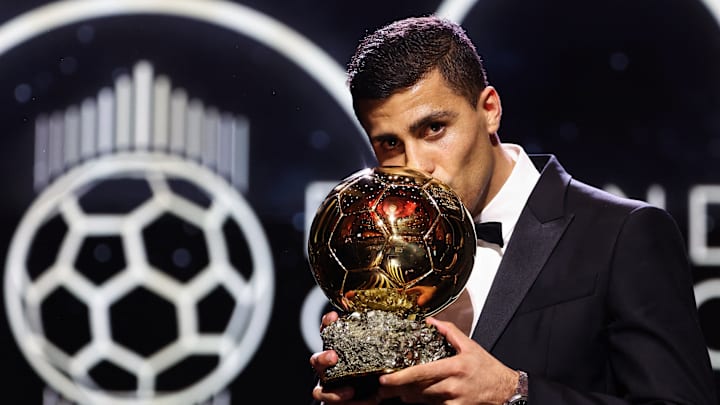 Rodri beat out Vinicius Junior to win the 2024 Ballon d'Or