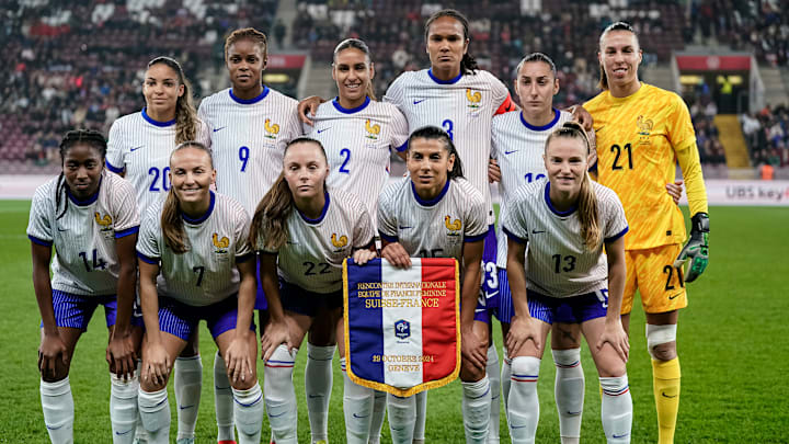 Une absence est à déplorer chez les Bleues. Une absence est à déplorer chez les Bleues.