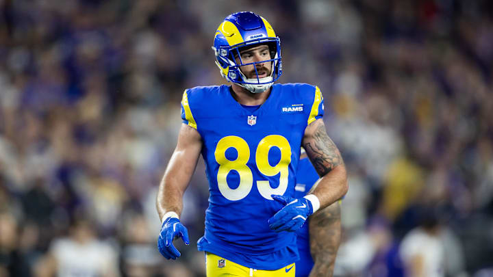 Los Angeles Rams tight end Tyler Higbee.