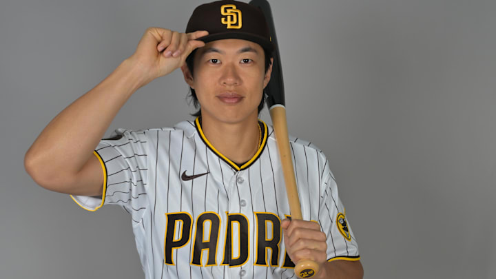 San Diego Padres utility man Sung-Mun Song.