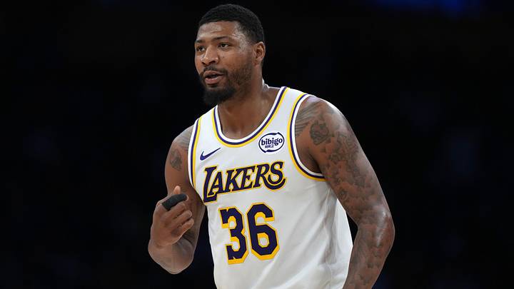 Los Angeles Lakers guard Marcus Smart. Los Angeles Lakers guard Marcus Smart.