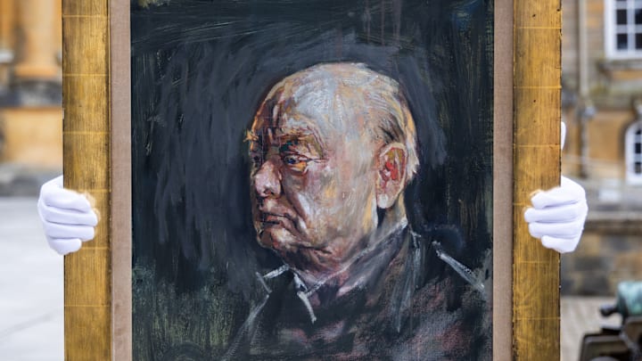 The prime minister was no fan of his portrait.