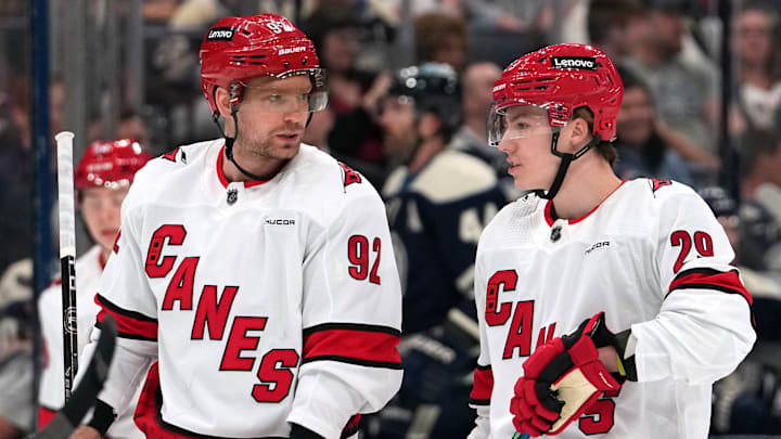 Carolina Hurricanes v Columbus Blue Jackets